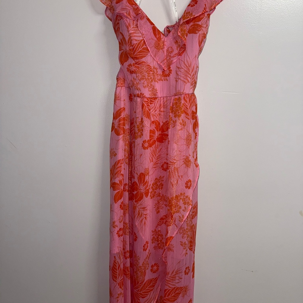 Guess Pink and Orange Dress